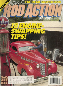 STREET ROD ACTION 1989 SEPT - NEW LEAFS-FAT FORDS,318 MOPAR ENGINE SWAP PART 2